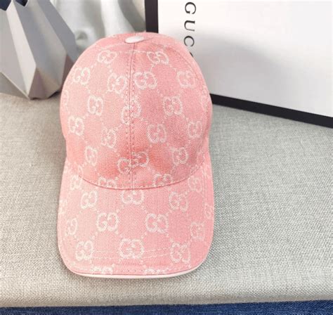 casquette gucci rose bonbon|casquette gucci rose.